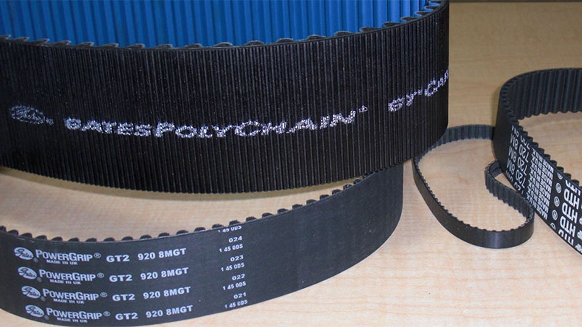 Gates toothed belts, specifically Poly Chain Power Grip GT
